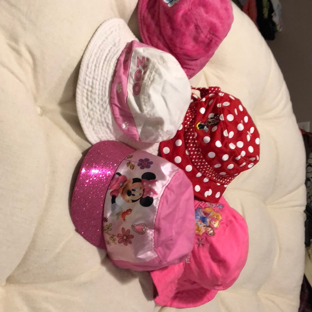 Bundle of girl hats